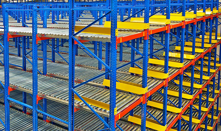 inventory shelves showing difference between wholesaler and distributor