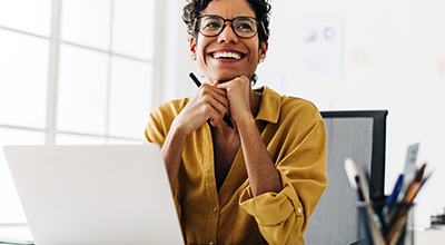 an asset manager who is happy after making the switch from excel to asset panda