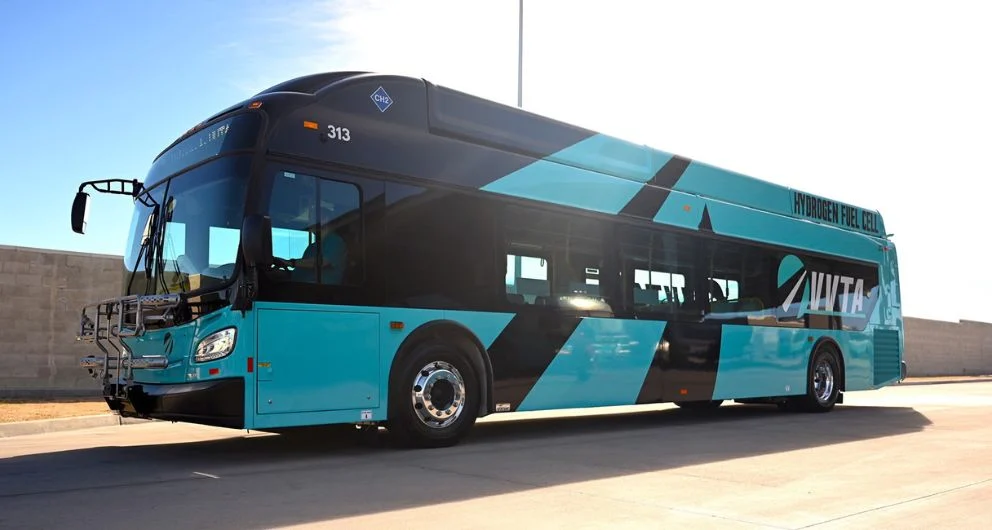 Victor Valley Transit Authority hydrogen fuel cell bus