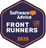 Software Advice Front Runners 2025 badge