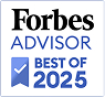 Forbes Advisor Best Of 2025 badge