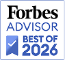 Forbes Advisor Best Of 2026 badge