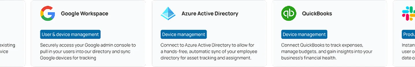 Asset reporting hover preview