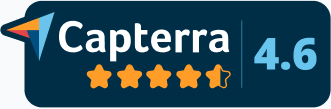 Capterra 4.6 star rating