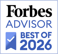 Forbes Advisor Best Of 2026 award