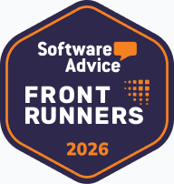 Software Advice Front Runners 2026 award