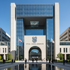City government administration building