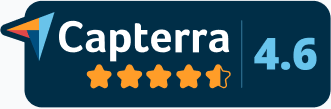 Capterra 4.6 star rating