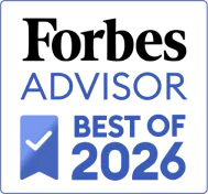 Forbes Advisor Best Of 2026 award
