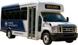 Campus shuttle bus