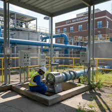 Water treatment plant technician