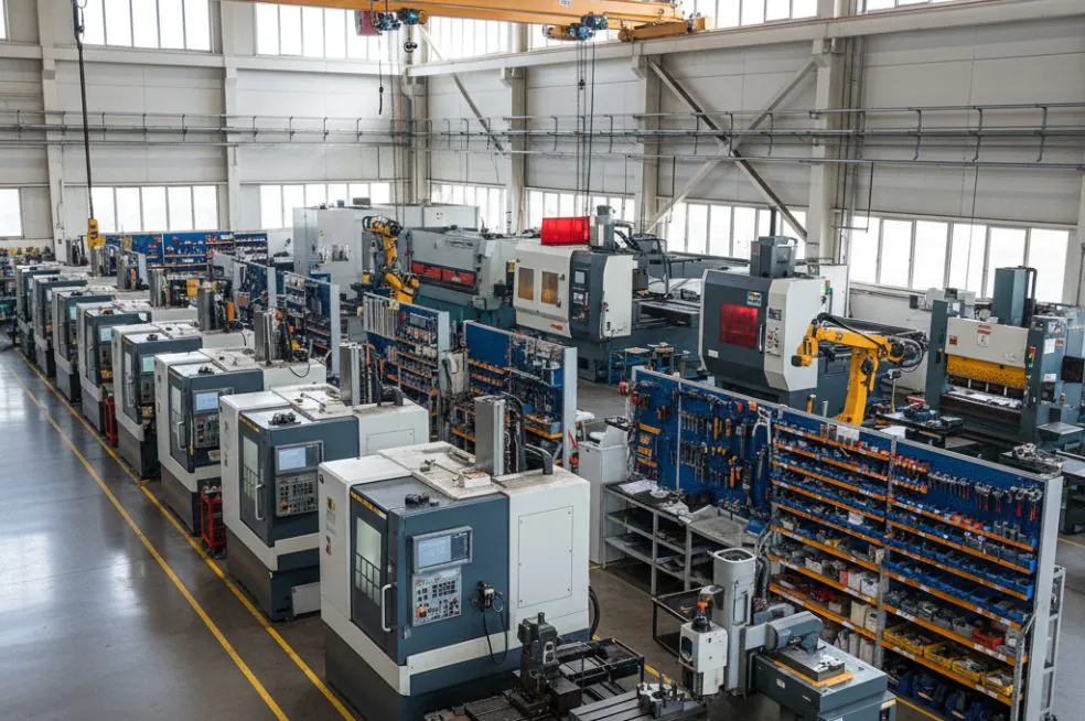 Manufacturing plant equipment